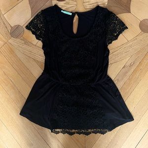 Maurice’s peplum lace top